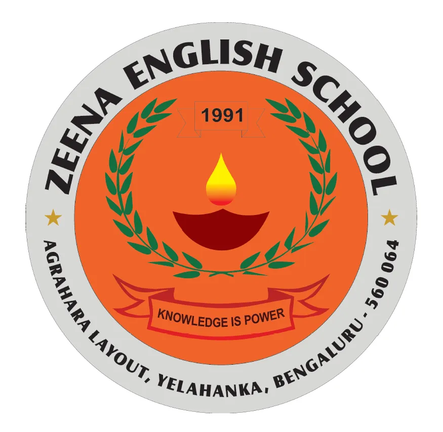 Zeena English School Logo